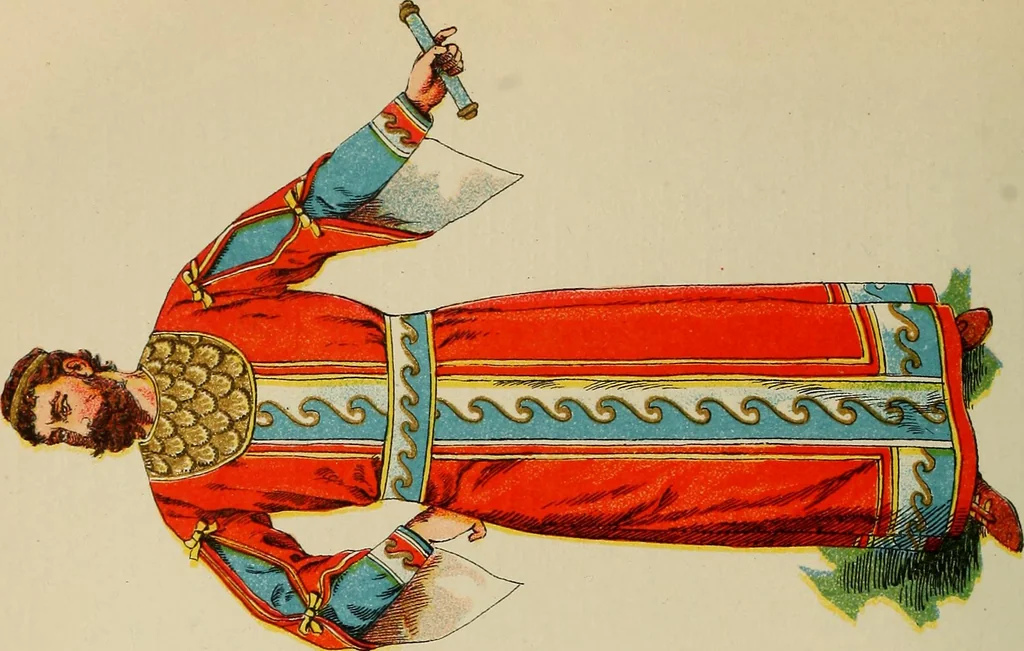 An illustration from Illustrated catalogue and price list; Knights of Pythias lodge paraphernalia and costumes for all three ranks, 1899, leaf 71