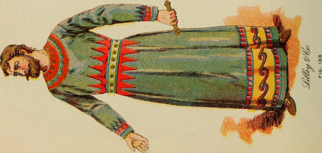 An illustration from Illustrated catalogue and price list; Knights of Pythias lodge paraphernalia and costumes for all three ranks, 1899, leaf 71