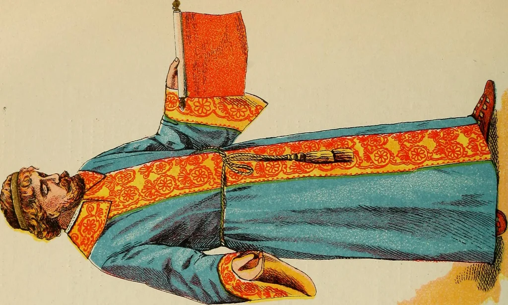 An illustration from Illustrated catalogue and price list; Knights of Pythias lodge paraphernalia and costumes for all three ranks, 1899, leaf 77