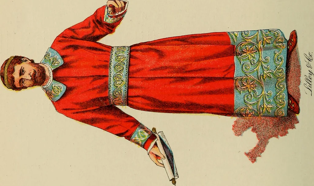 An illustration from Illustrated catalogue and price list; Knights of Pythias lodge paraphernalia and costumes for all three ranks, 1899, leaf 77