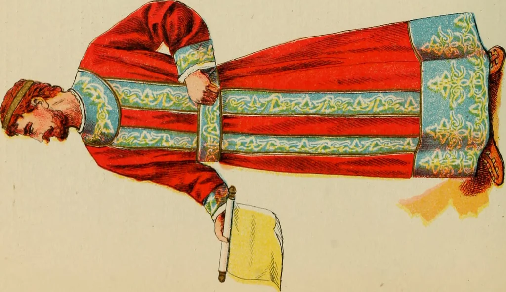 An illustration from Illustrated catalogue and price list; Knights of Pythias lodge paraphernalia and costumes for all three ranks, 1899, leaf 77