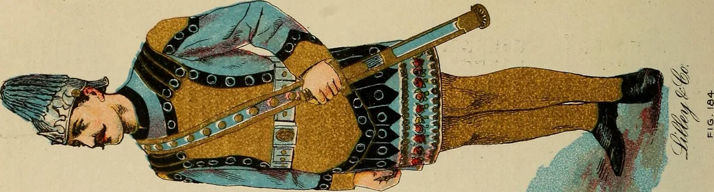 An illustration from Illustrated catalogue and price list; Knights of Pythias lodge paraphernalia and costumes for all three ranks, 1899, leaf 93