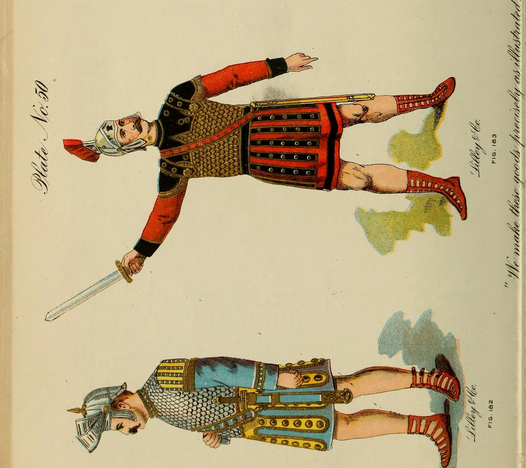An illustration from Illustrated catalogue and price list; Knights of Pythias lodge paraphernalia and costumes for all three ranks, 1899, leaf 93