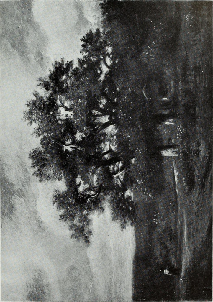 An illustration from Illustrated catalogue of the highly important collection of foreign and American paintings, to be sold at unrestricted public sale in the grand ballroom of the Plaza Hotel .., 1913, leaf 108