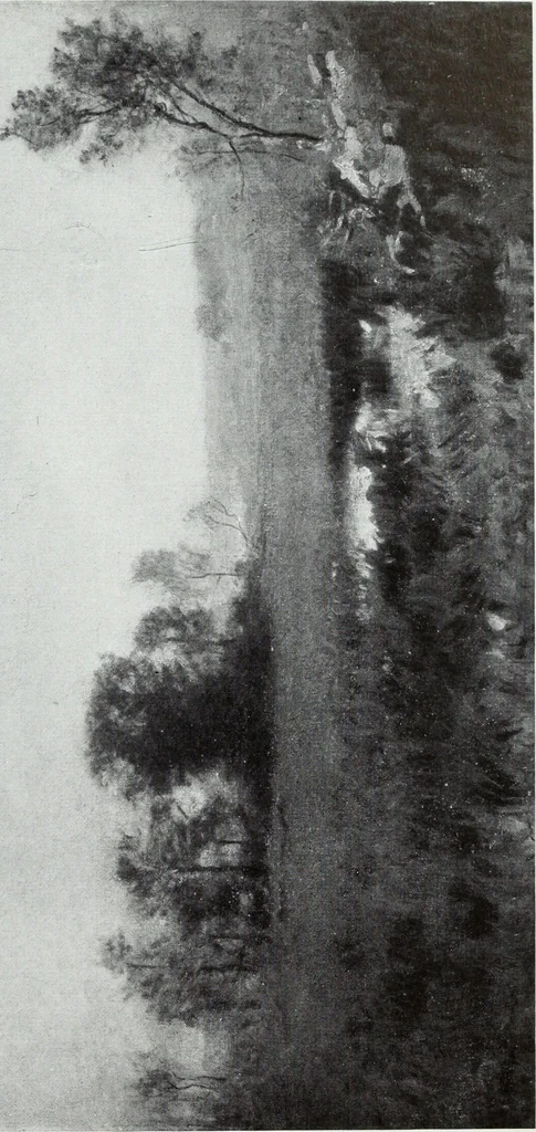 An illustration from Illustrated catalogue of the highly important collection of foreign and American paintings, to be sold at unrestricted public sale in the grand ballroom of the Plaza Hotel .., 1913, leaf 116