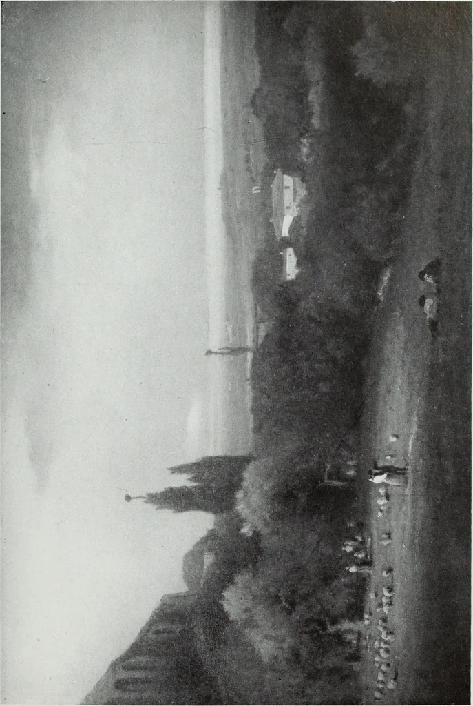 An illustration from Illustrated catalogue of the highly important collection of foreign and American paintings, to be sold at unrestricted public sale in the grand ballroom of the Plaza Hotel .., 1913, leaf 130
