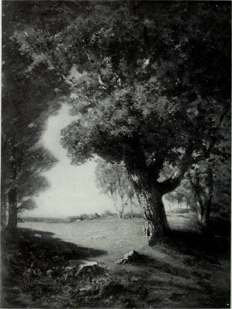 An illustration from Illustrated catalogue of the highly important collection of foreign and American paintings, to be sold at unrestricted public sale in the grand ballroom of the Plaza Hotel .., 1913, leaf 137