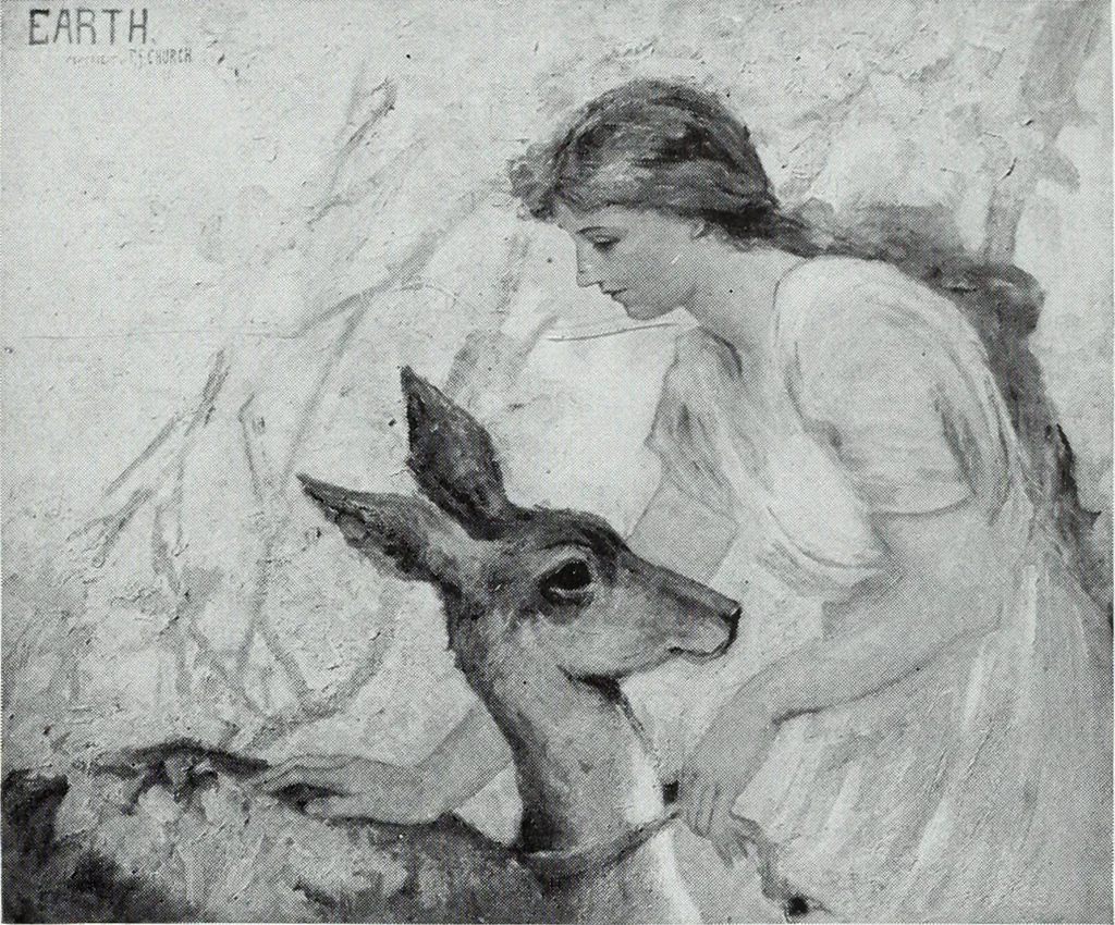An illustration from Illustrated catalogue of the highly important collection of foreign and American paintings, to be sold at unrestricted public sale in the grand ballroom of the Plaza Hotel .., 1913, leaf 156