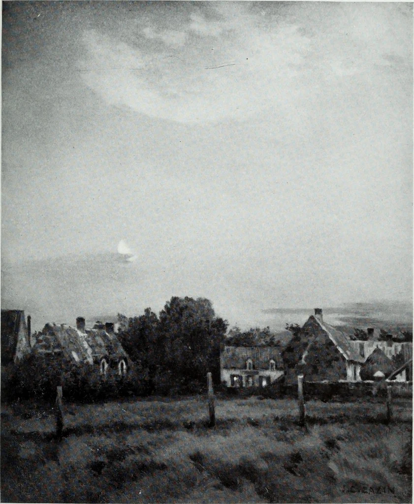An illustration from Illustrated catalogue of the highly important collection of foreign and American paintings, to be sold at unrestricted public sale in the grand ballroom of the Plaza Hotel .., 1913, leaf 170
