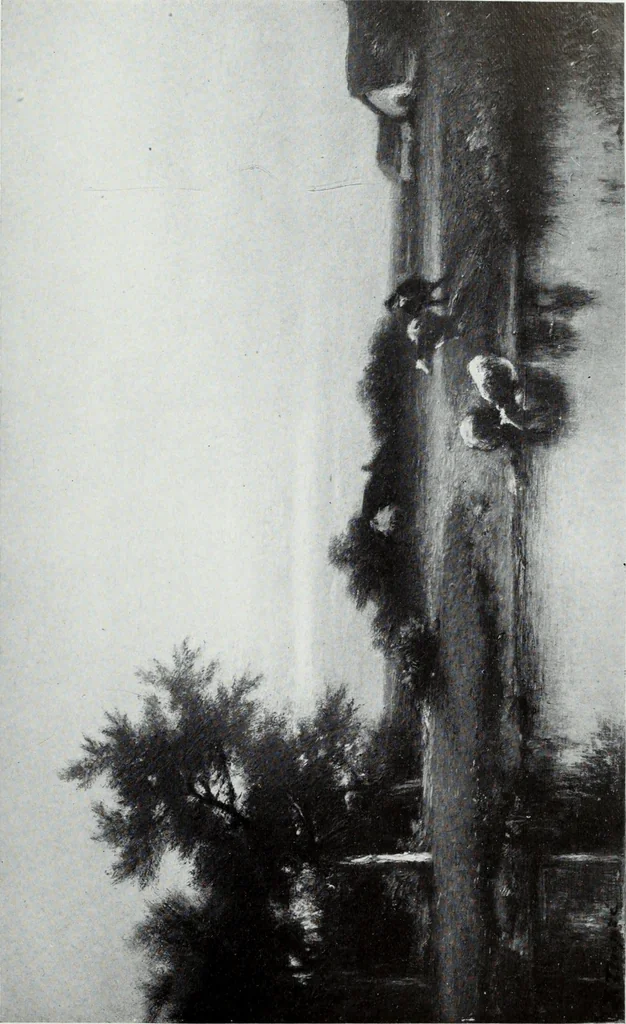 An illustration from Illustrated catalogue of the highly important collection of foreign and American paintings, to be sold at unrestricted public sale in the grand ballroom of the Plaza Hotel .., 1913, leaf 186