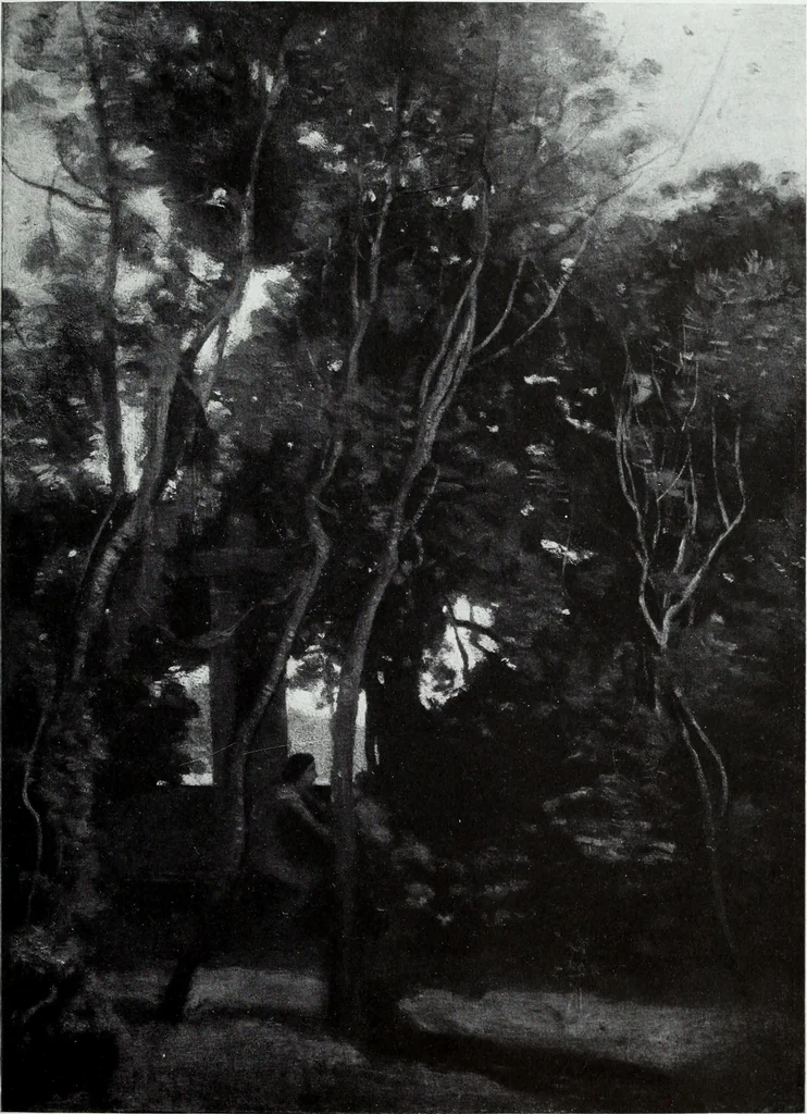 An illustration from Illustrated catalogue of the highly important collection of foreign and American paintings, to be sold at unrestricted public sale in the grand ballroom of the Plaza Hotel .., 1913, leaf 190