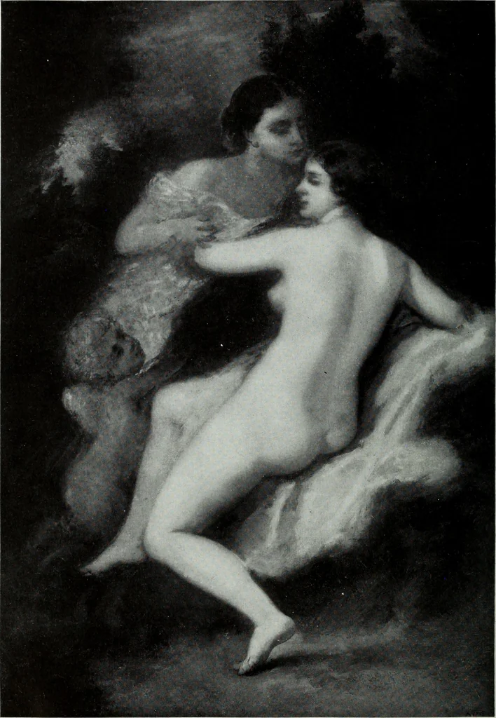 An illustration from Illustrated catalogue of the highly important collection of foreign and American paintings, to be sold at unrestricted public sale in the grand ballroom of the Plaza Hotel .., 1913, leaf 191