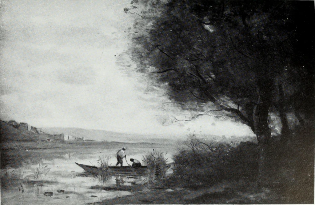 An illustration from Illustrated catalogue of the highly important collection of foreign and American paintings, to be sold at unrestricted public sale in the grand ballroom of the Plaza Hotel .., 1913, leaf 218
