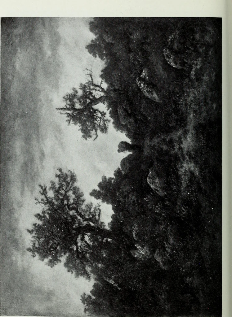 An illustration from Illustrated catalogue of the highly important collection of foreign and American paintings, to be sold at unrestricted public sale in the grand ballroom of the Plaza Hotel .., 1913, leaf 219
