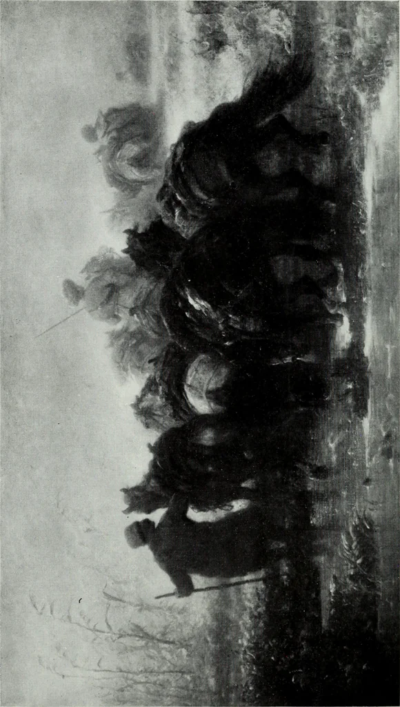 An illustration from Illustrated catalogue of the highly important collection of foreign and American paintings, to be sold at unrestricted public sale in the grand ballroom of the Plaza Hotel .., 1913, leaf 225