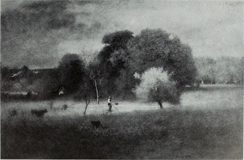An illustration from Illustrated catalogue of the highly important collection of foreign and American paintings, to be sold at unrestricted public sale in the grand ballroom of the Plaza Hotel .., 1913, leaf 228