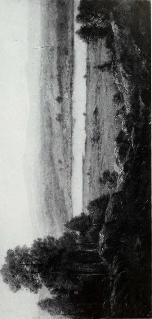 An illustration from Illustrated catalogue of the highly important collection of foreign and American paintings, to be sold at unrestricted public sale in the grand ballroom of the Plaza Hotel .., 1913, leaf 24