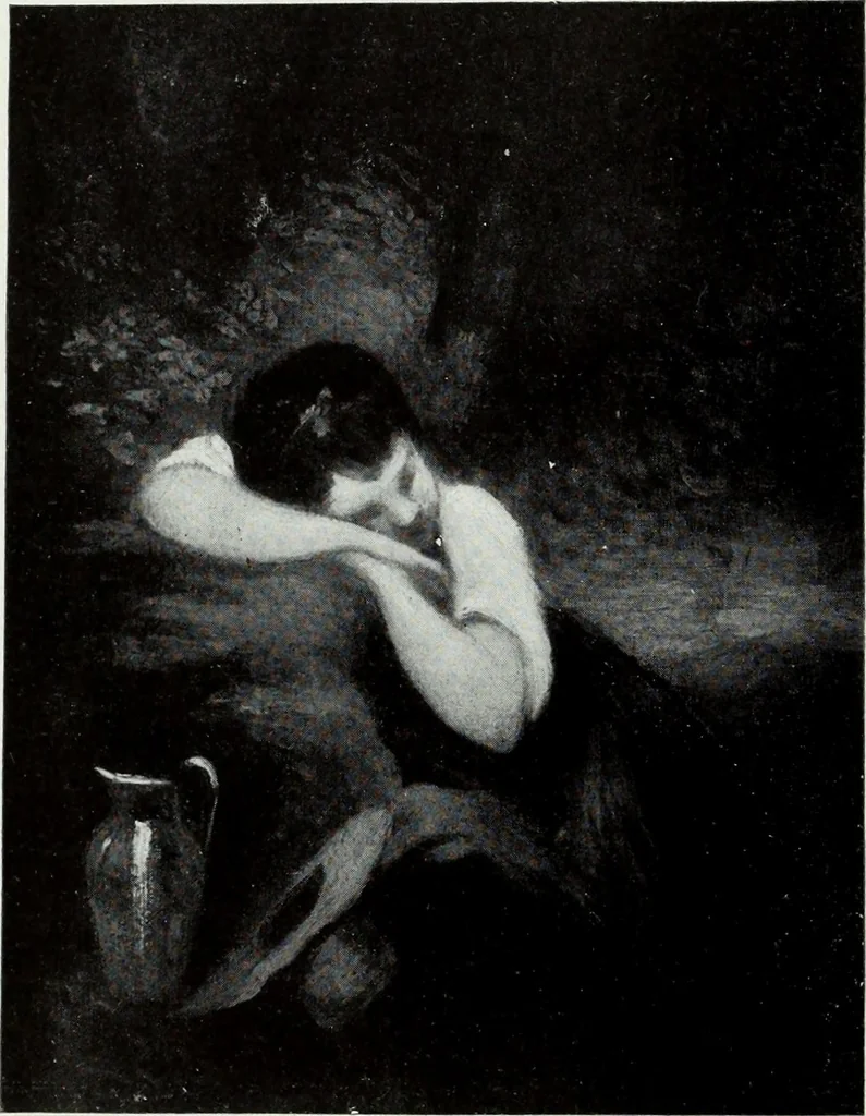 An illustration from Illustrated catalogue of the highly important collection of foreign and American paintings, to be sold at unrestricted public sale in the grand ballroom of the Plaza Hotel .., 1913, leaf 263