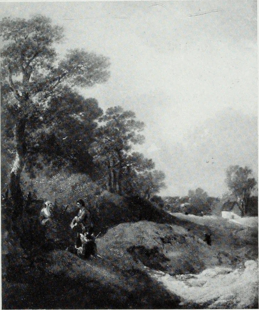 An illustration from Illustrated catalogue of the highly important collection of foreign and American paintings, to be sold at unrestricted public sale in the grand ballroom of the Plaza Hotel .., 1913, leaf 266