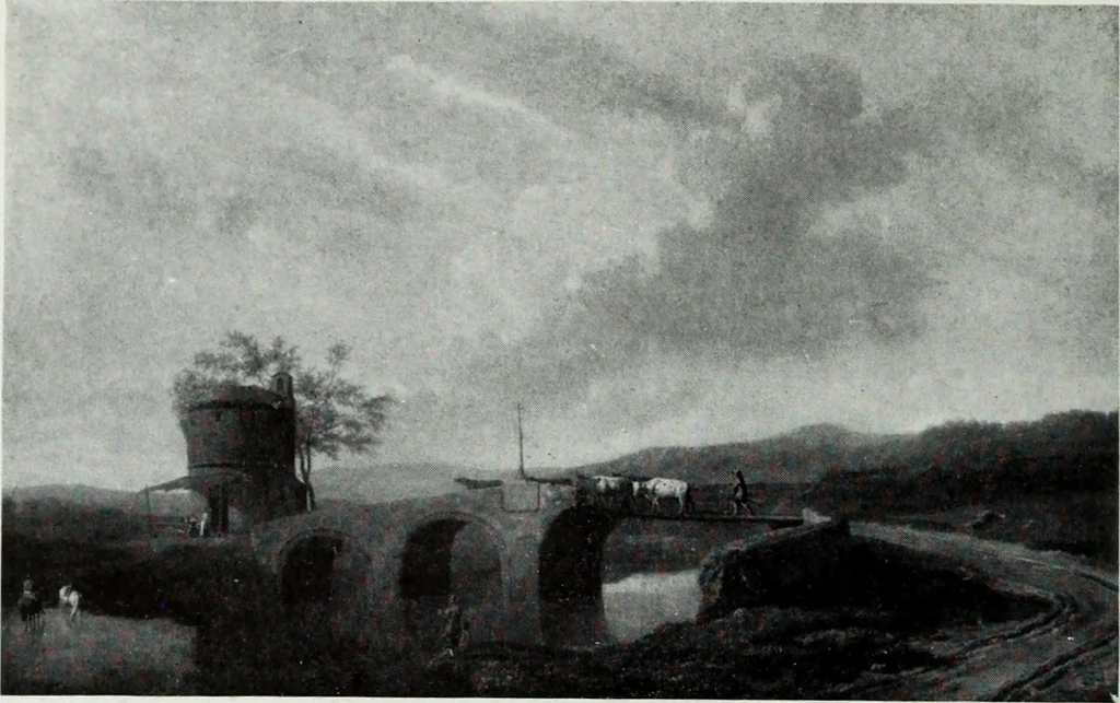 An illustration from Illustrated catalogue of the highly important collection of foreign and American paintings, to be sold at unrestricted public sale in the grand ballroom of the Plaza Hotel .., 1913, leaf 271