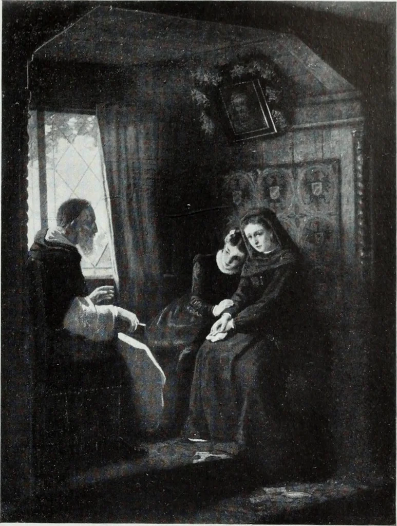 An illustration from Illustrated catalogue of the highly important collection of foreign and American paintings, to be sold at unrestricted public sale in the grand ballroom of the Plaza Hotel .., 1913, leaf 274