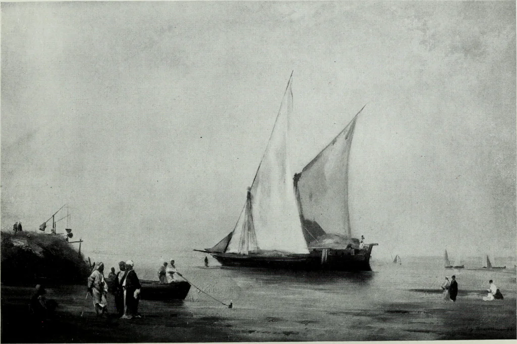 An illustration from Illustrated catalogue of the highly important collection of foreign and American paintings, to be sold at unrestricted public sale in the grand ballroom of the Plaza Hotel .., 1913, leaf 281