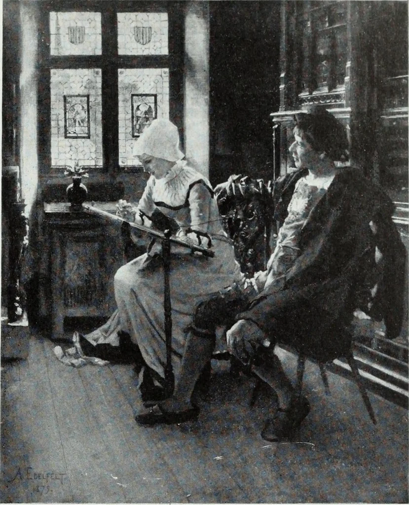 An illustration from Illustrated catalogue of the highly important collection of foreign and American paintings, to be sold at unrestricted public sale in the grand ballroom of the Plaza Hotel .., 1913, leaf 284