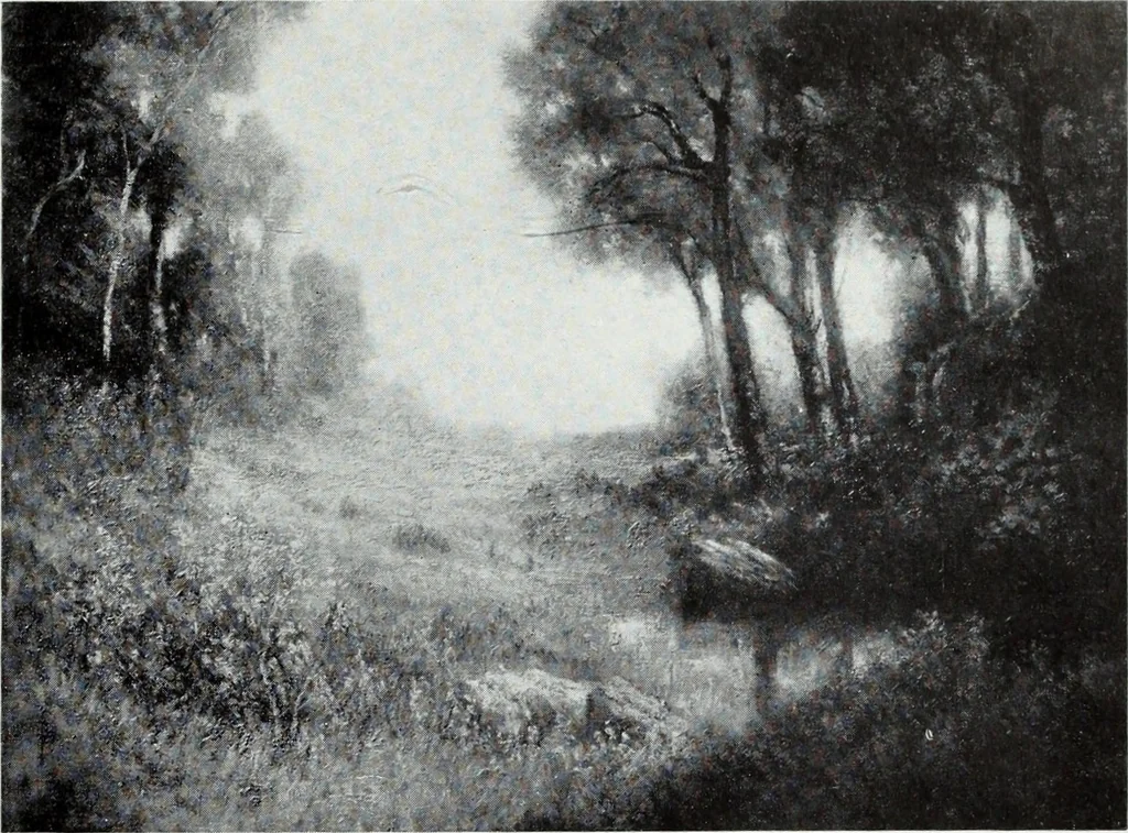 An illustration from Illustrated catalogue of the highly important collection of foreign and American paintings, to be sold at unrestricted public sale in the grand ballroom of the Plaza Hotel .., 1913, leaf 30