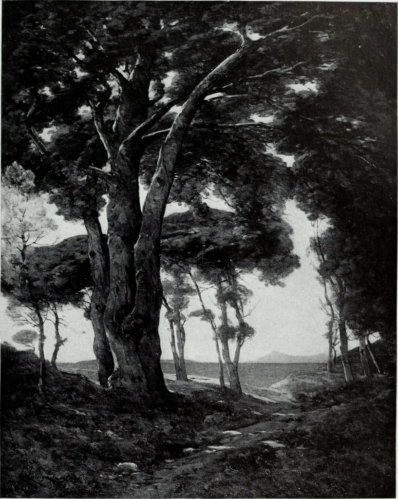 An illustration from Illustrated catalogue of the highly important collection of foreign and American paintings, to be sold at unrestricted public sale in the grand ballroom of the Plaza Hotel .., 1913, leaf 302