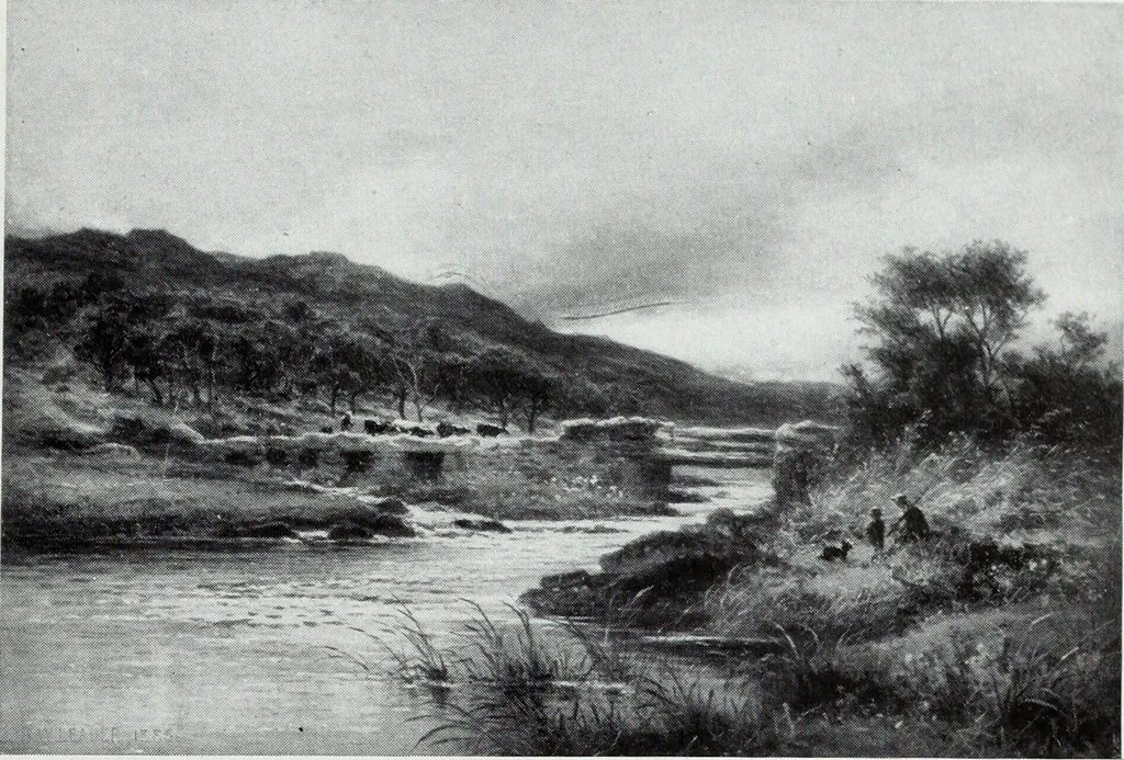 An illustration from Illustrated catalogue of the highly important collection of foreign and American paintings, to be sold at unrestricted public sale in the grand ballroom of the Plaza Hotel .., 1913, leaf 40