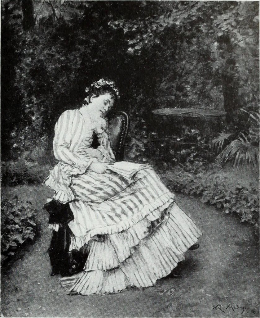 An illustration from Illustrated catalogue of the highly important collection of foreign and American paintings, to be sold at unrestricted public sale in the grand ballroom of the Plaza Hotel .., 1913, leaf 42