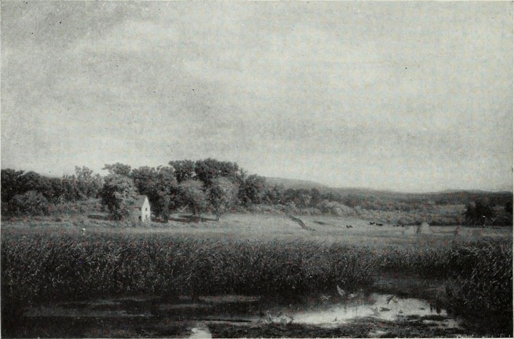 An illustration from Illustrated catalogue of the highly important collection of foreign and American paintings, to be sold at unrestricted public sale in the grand ballroom of the Plaza Hotel .., 1913, leaf 57