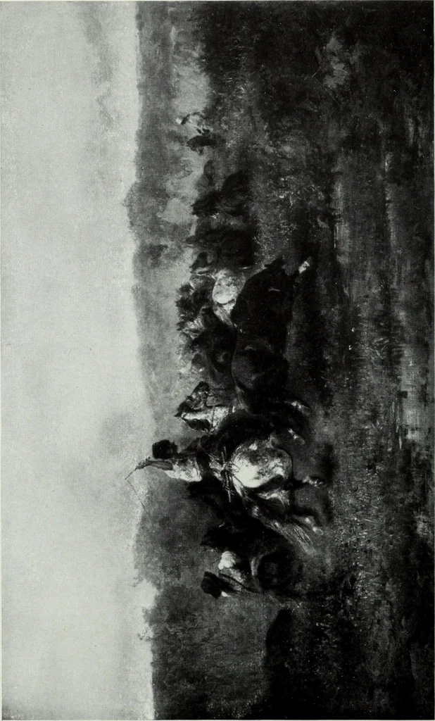 An illustration from Illustrated catalogue of the highly important collection of foreign and American paintings, to be sold at unrestricted public sale in the grand ballroom of the Plaza Hotel .., 1913, leaf 65