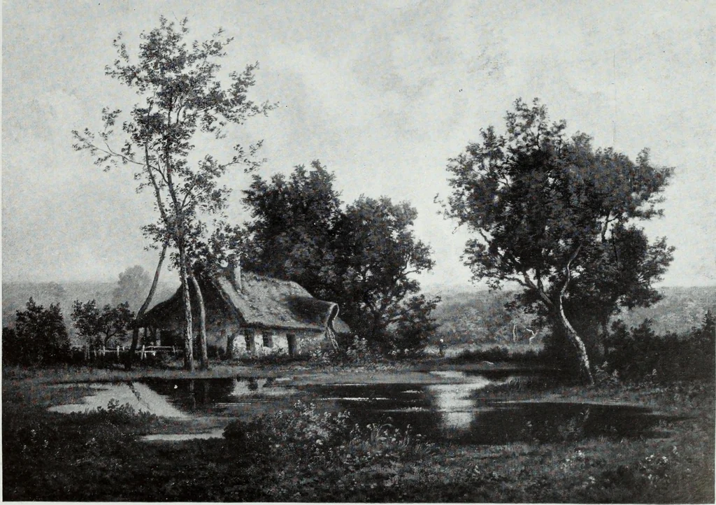 An illustration from Illustrated catalogue of the highly important collection of foreign and American paintings, to be sold at unrestricted public sale in the grand ballroom of the Plaza Hotel .., 1913, leaf 70