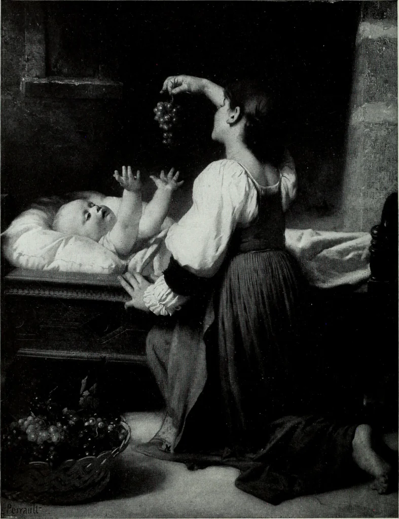 An illustration from Illustrated catalogue of the highly important collection of foreign and American paintings, to be sold at unrestricted public sale in the grand ballroom of the Plaza Hotel .., 1913, leaf 71