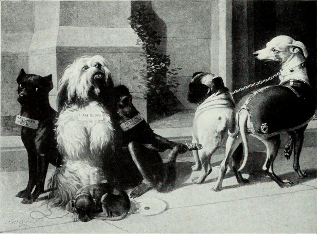 An illustration from Illustrated catalogue of the highly important collection of foreign and American paintings, to be sold at unrestricted public sale in the grand ballroom of the Plaza Hotel .., 1913, leaf 75