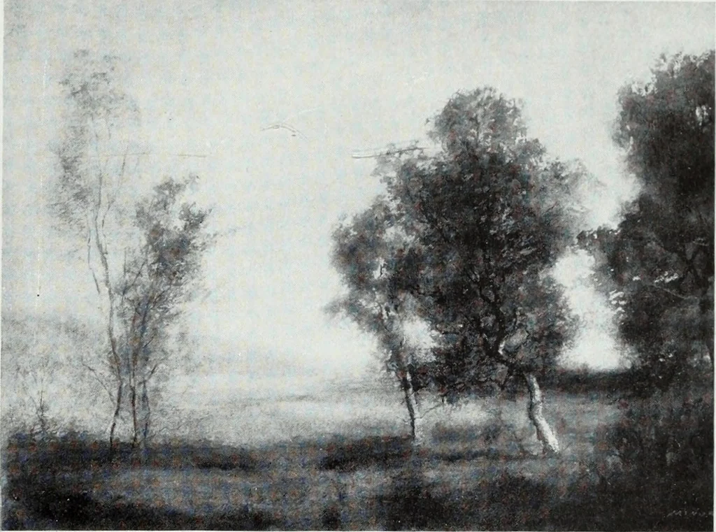 An illustration from Illustrated catalogue of the highly important collection of foreign and American paintings, to be sold at unrestricted public sale in the grand ballroom of the Plaza Hotel .., 1913, leaf 82