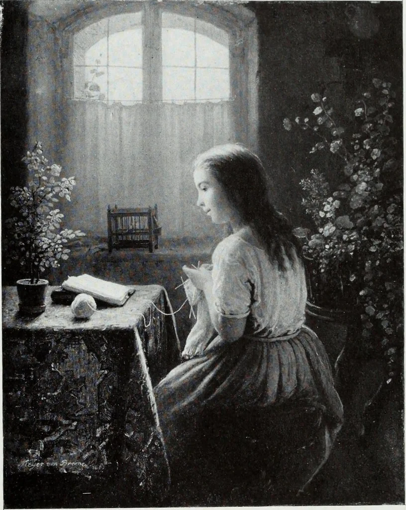 An illustration from Illustrated catalogue of the highly important collection of foreign and American paintings, to be sold at unrestricted public sale in the grand ballroom of the Plaza Hotel .., 1913, leaf 84