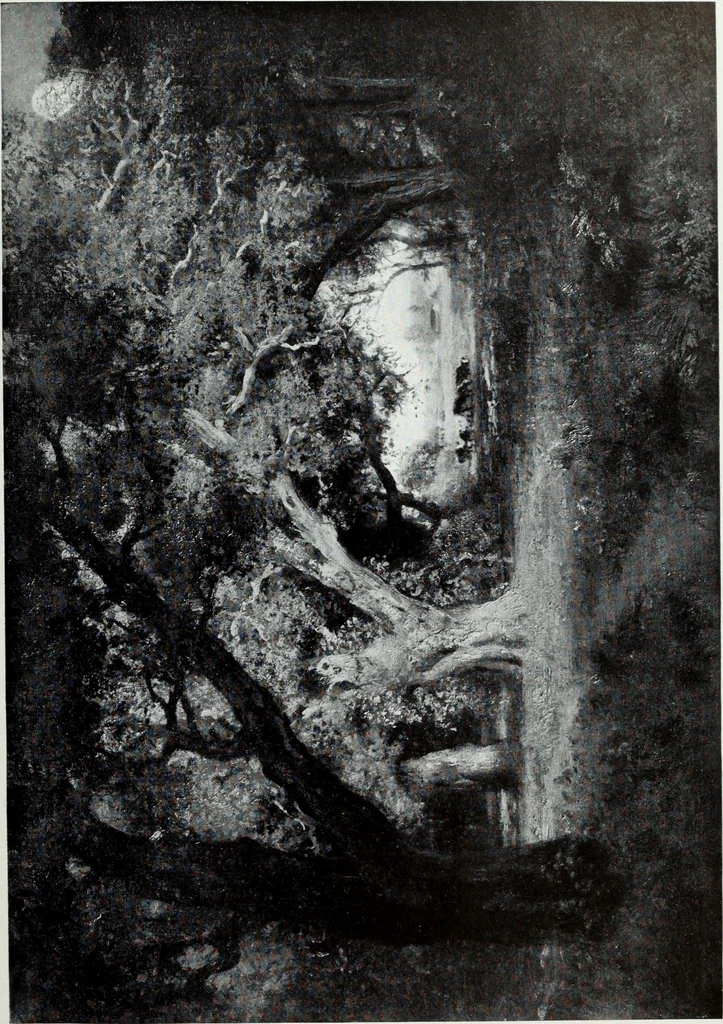 An illustration from Illustrated catalogue of the highly important collection of foreign and American paintings, to be sold at unrestricted public sale in the grand ballroom of the Plaza Hotel .., 1913, leaf 98
