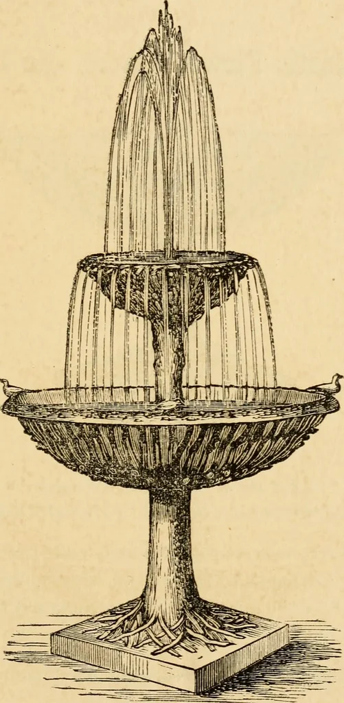An illustration from Illustrated catalogue of ornamental iron work for lawns, gardens, parks, cemeteries, &c., 1871, leaf 10