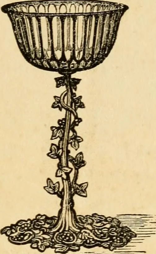 An illustration from Illustrated catalogue of ornamental iron work for lawns, gardens, parks, cemeteries, &c., 1871, leaf 14