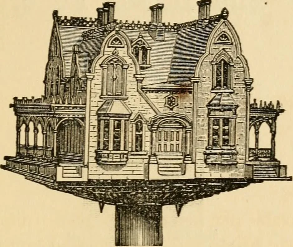 An illustration from Illustrated catalogue of ornamental iron work for lawns, gardens, parks, cemeteries, &c., 1871, leaf 16