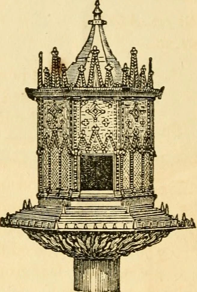 An illustration from Illustrated catalogue of ornamental iron work for lawns, gardens, parks, cemeteries, &c., 1871, leaf 17