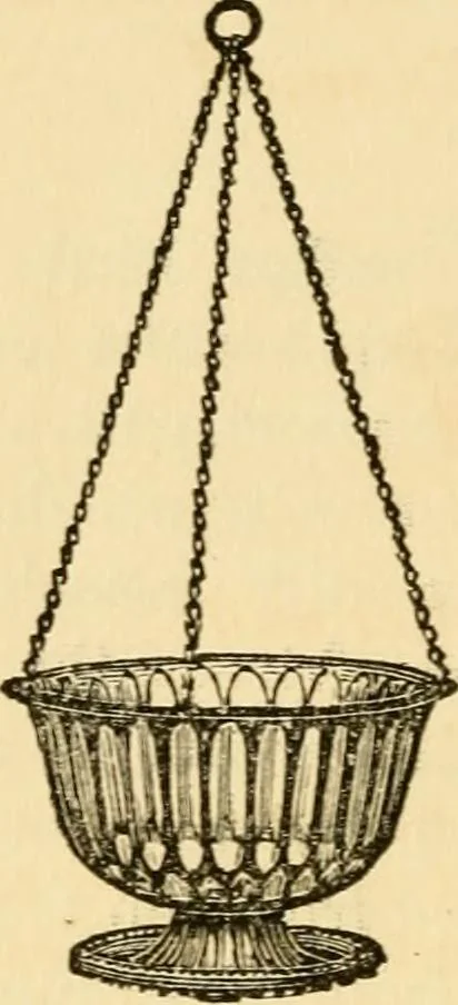 An illustration from Illustrated catalogue of ornamental iron work for lawns, gardens, parks, cemeteries, &c., 1871, leaf 19