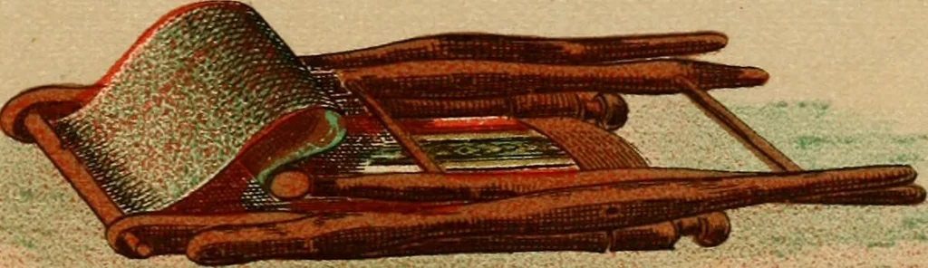 An illustration from Illustrated catalogue of folding chairs., 1871, leaf 34
