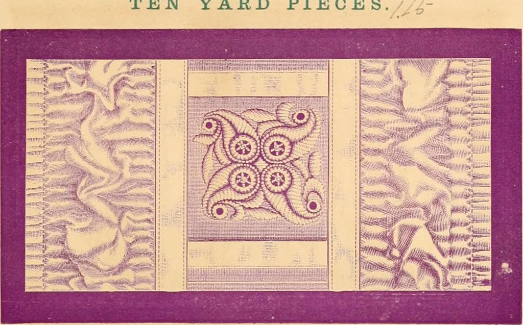 An illustration from Illustrated catalogue of the standard trimmings., 1873, leaf 10