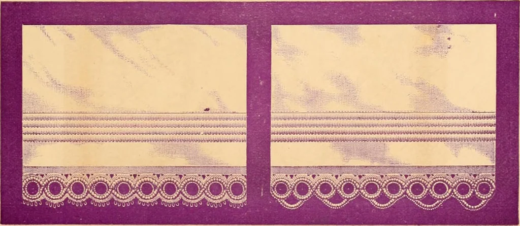 An illustration from Illustrated catalogue of the standard trimmings., 1873, leaf 10