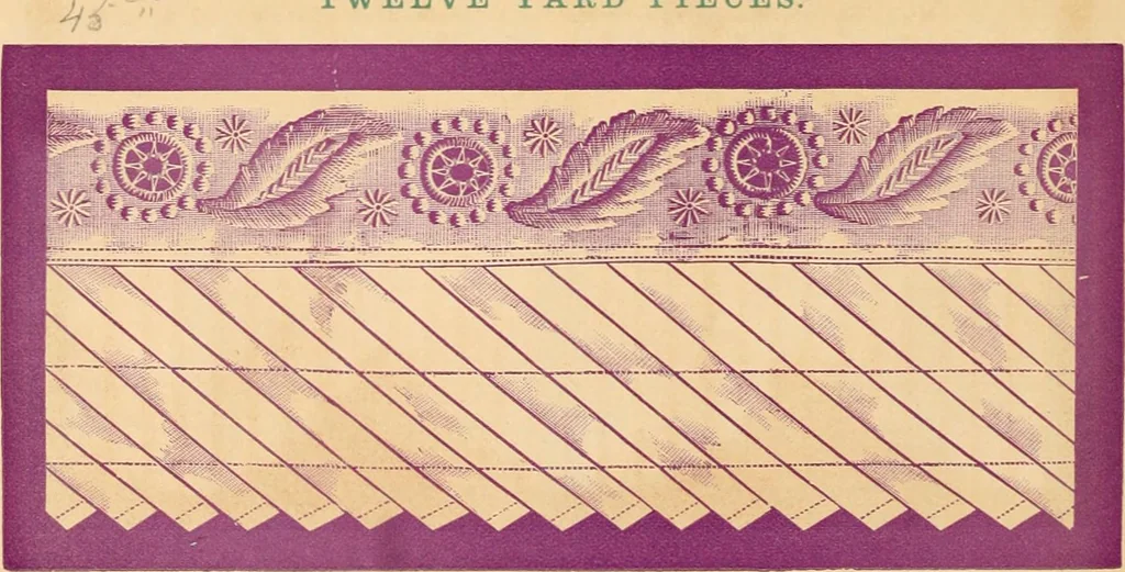 An illustration from Illustrated catalogue of the standard trimmings., 1873, leaf 11