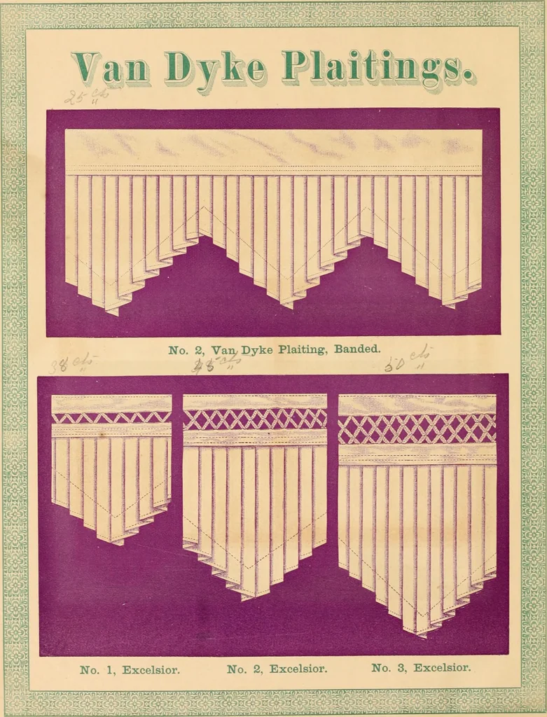 An illustration from Illustrated catalogue of the standard trimmings., 1873, leaf 13