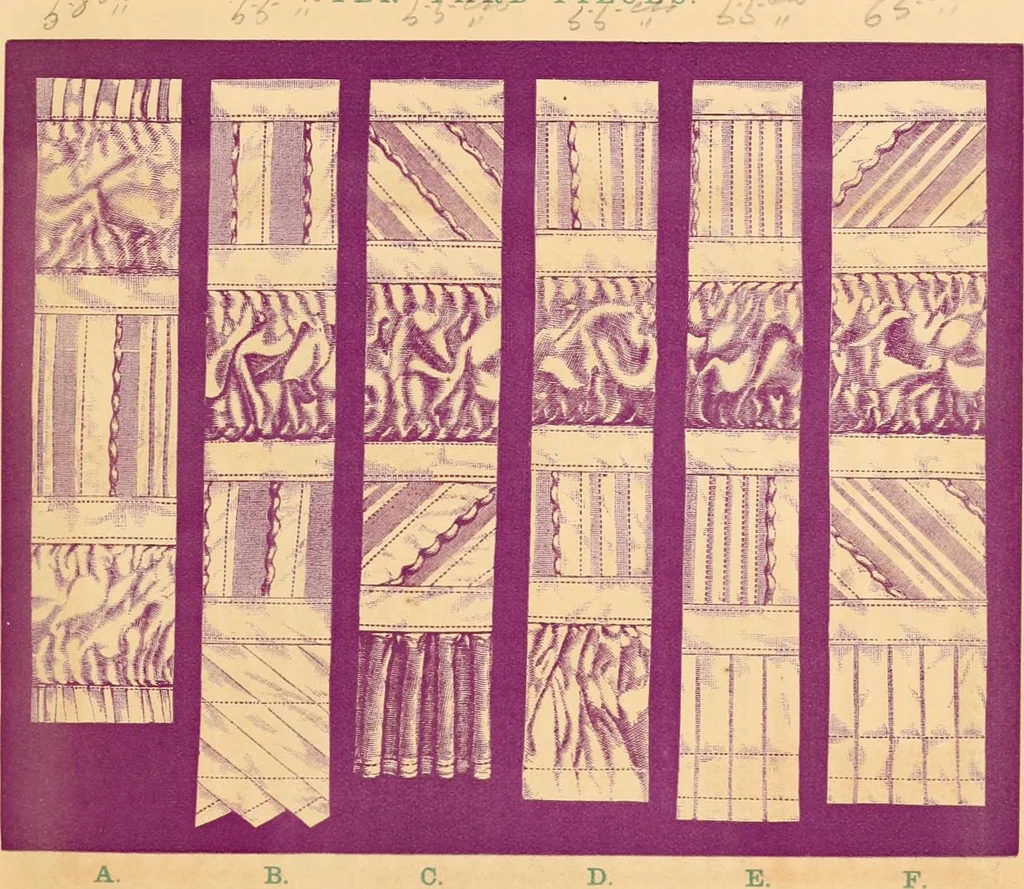An illustration from Illustrated catalogue of the standard trimmings., 1873, leaf 20